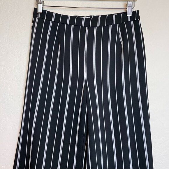 Ivy & Main Stripped Wide Leg Pants - Picture 2 of 6